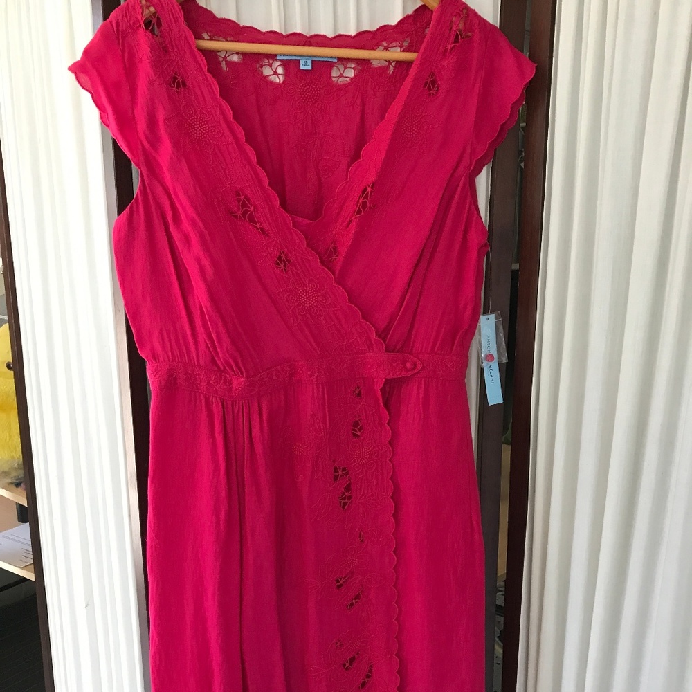 Antonio Melani Jacquard & Lace dress Sz12